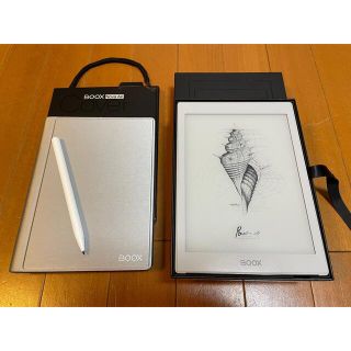 BOOX Nova Air 7.8インチ　E-inkタブレット＋純正カバー(電子ブックリーダー)