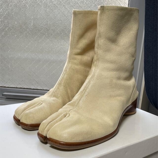 いラインアップ - Margiela Martin Maison 足袋ブーツ tabiブーツ ヴィンテージレザー メゾンマルジェラ タビブーツ ブーツ