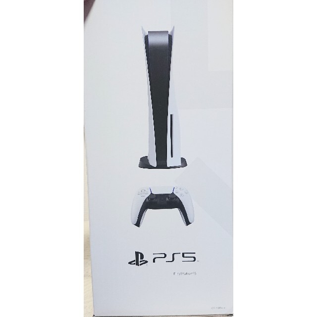 PlayStation(プレイステーション)の新品 未開封 PS5 本体 PlayStation 5  CFI-1100A01 エンタメ/ホビーのゲームソフト/ゲーム機本体(家庭用ゲーム機本体)の商品写真