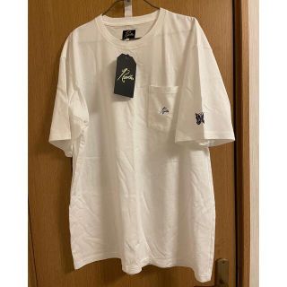 サイズ2　NEEDLES 半袖スウェット 白　トラック Tシャツ　ニードルズ