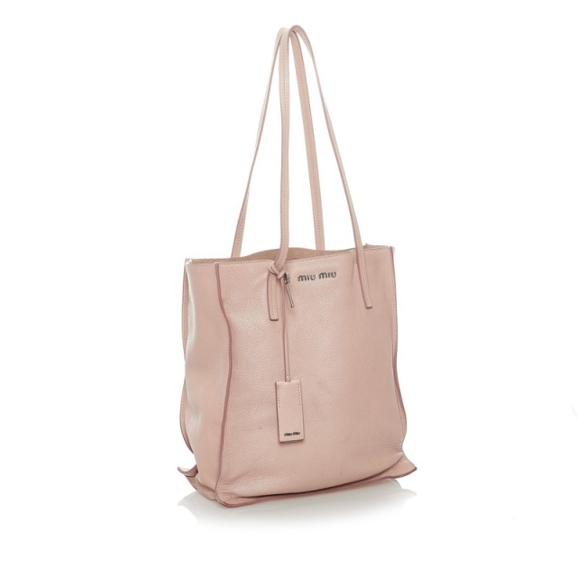 ミュウミュウ トートバッグ レザー レディース MIUMIU 【1-0058677】 ミュウミュウ トートバッグ レザー レディース MIUMIU 【1-0058677】