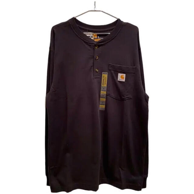 carhartt(カーハート)のcarhartt カーハート ヘンリーネックlong sleeb ロンT 新品 メンズのトップス(Tシャツ/カットソー(七分/長袖))の商品写真