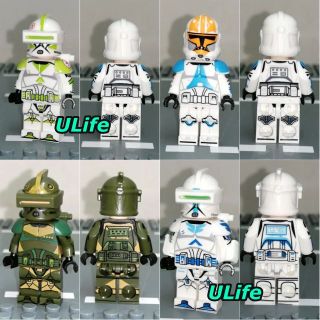 LEGOレゴ互換ミニフィグ スターウォーズ カスタムクローントルーパー8