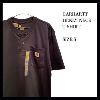 カーハート(carhartt)のcarhartt カーハート HENLY NECKヘンリーネック Tシャツ　新品(Tシャツ/カットソー(半袖/袖なし))