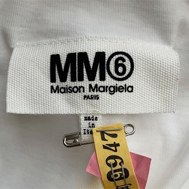 MM6 Maison Margiela 刺繍 ロゴ Tシャツ S - Tシャツ(半袖/袖なし)