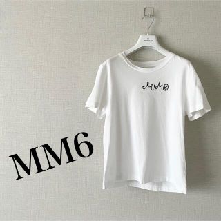 エムエムシックス(MM6)のMM6 Maison Margiela 刺繍 ロゴ Tシャツ　S(Tシャツ(半袖/袖なし))