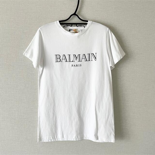 BALMAIN バルマン Tシャツ ホワイト - Tシャツ(半袖/袖なし)