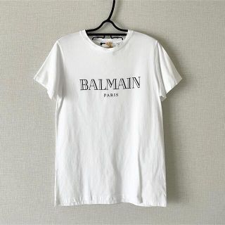 バルマン　Tシャツ❣️レディース^ - ^ホワイト❣️ショート丈^ - ^????