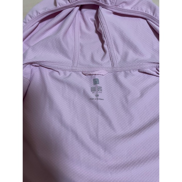 UNIQLO(ユニクロ)のUNIQLO UVカットパーカー キッズ/ベビー/マタニティのキッズ服女の子用(90cm~)(ジャケット/上着)の商品写真