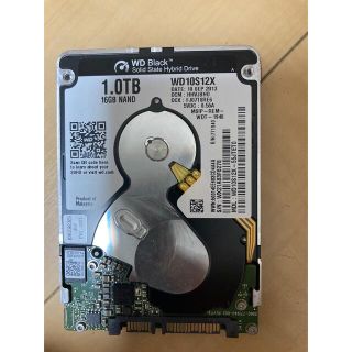 WD　2.5インチ　ハードディスク  1TB(PCパーツ)