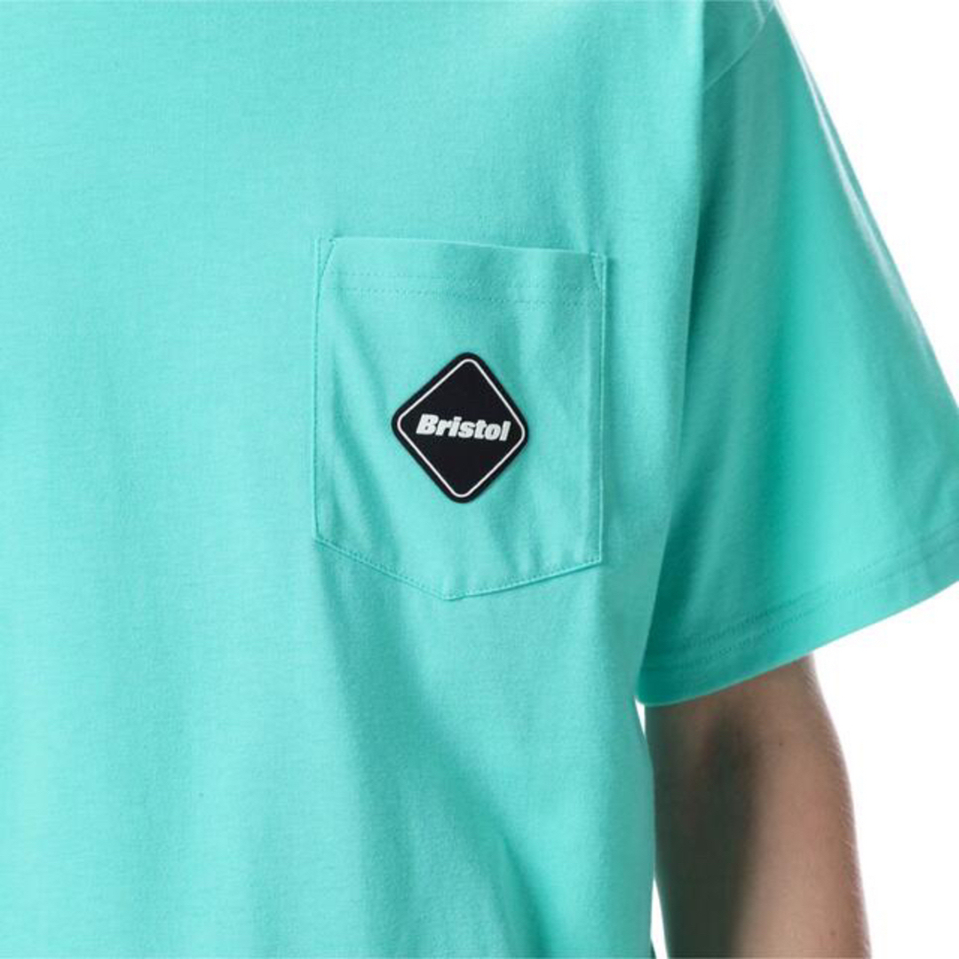 S 新品 FCRB 22SS VERTICAL LOGO POCKET TEE