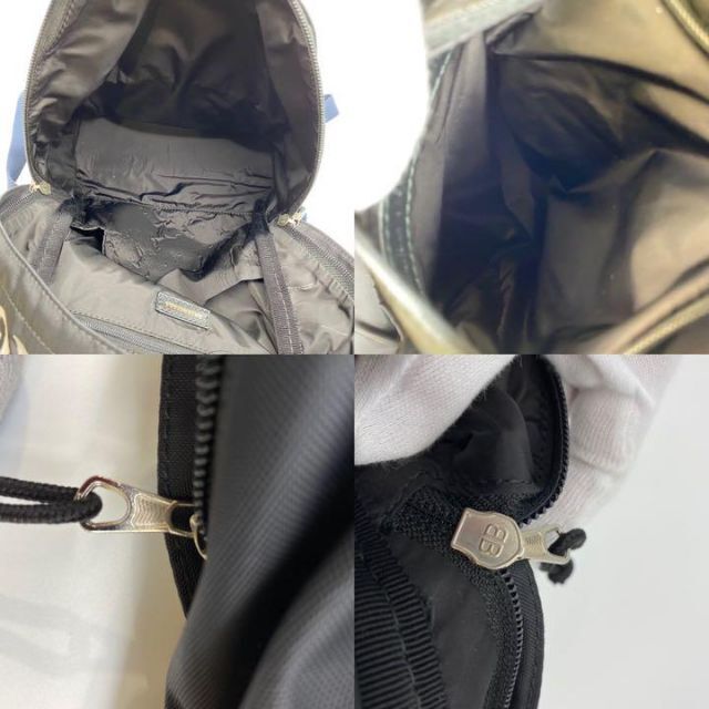 Balenciaga(バレンシアガ)のバレンシアガ　ウィール　ブラック ナイロン×レザーリュックサック    バッグ メンズのバッグ(バッグパック/リュック)の商品写真