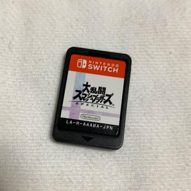 Nintendo Switch(ニンテンドースイッチ)の大乱闘スマッシュブラザーズ エンタメ/ホビーのゲームソフト/ゲーム機本体(家庭用ゲームソフト)の商品写真