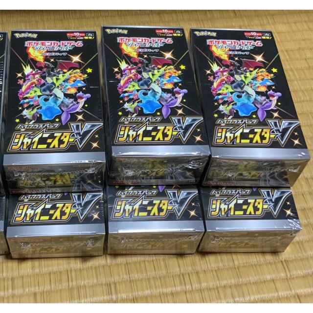 【驚きの価格が実現！】 ポケモン 6box  ポケモンカード　シャイニースターv - Box/デッキ/パック