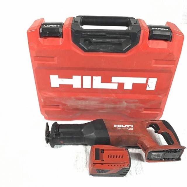 HILTI ヒルティ 充電式レシプロソー SR 6-A22 電動ノコ　電池２個