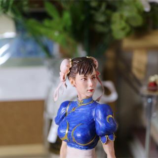 「春麗」ガレージキット 完成品 1/8 ストリートファイター 塗装完成品