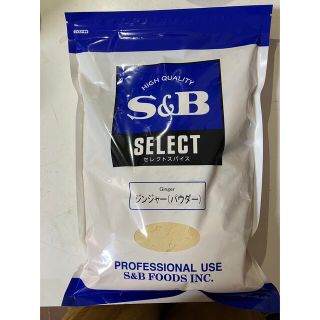 新品未使用　S&Bセレクトスパイス ジンジャー パウダー　1kg(調味料)