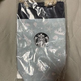 スターバックスコーヒー(Starbucks Coffee)のスタバ　デニム　ボトルバッグ(タンブラー)