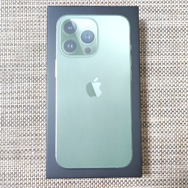 最安価格 - iPhone 新品未開封 iPhone13 アルパイングリーン