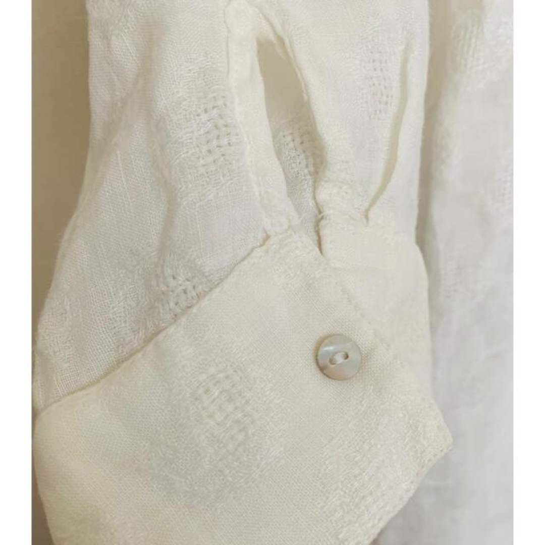 ZARA - 美品 ZARA ザラ ワンピース シャツ レース リネン 刺繍 ZARA - 美品 ZARA ザラ ワンピース シャツ レース リネン 刺繍