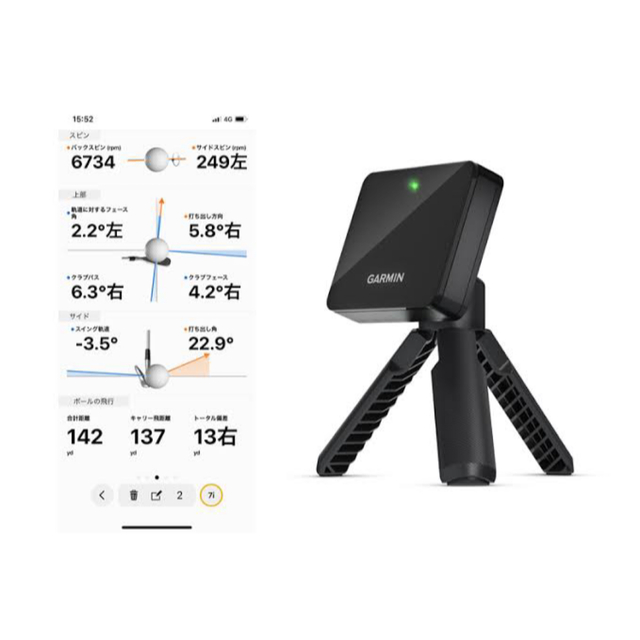 予約販売】本 GARMIN弾道測定器Approach R10 kead.al