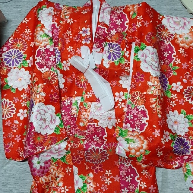 ★超美品　七五三３歳　着物６点セット キッズ/ベビー/マタニティのキッズ服女の子用(90cm~)(和服/着物)の商品写真