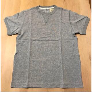 ムジルシリョウヒン(MUJI (無印良品))の新品 MUJI 無印良品 ガゼット付きTシャツ Sサイズ グレー(Tシャツ/カットソー(半袖/袖なし))