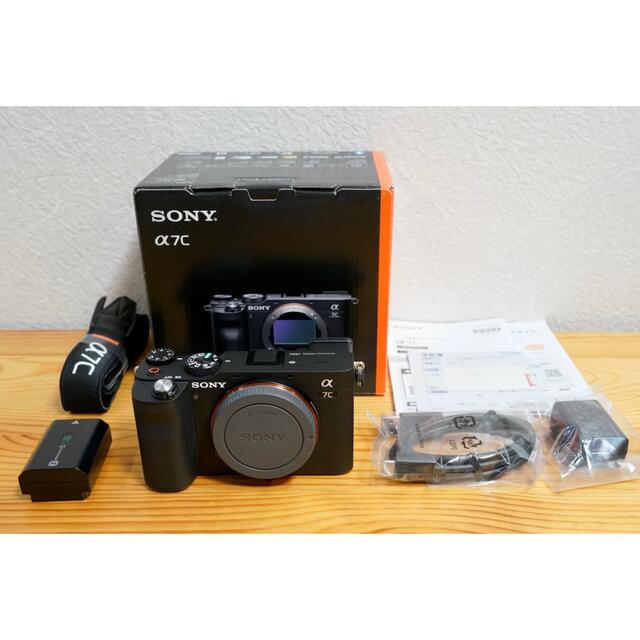 SONYソニー α7C ボディILCE-7CL ブラック 2022/4/27購入