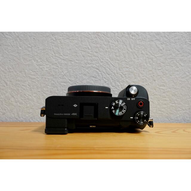 SONY(ソニー)のSONYソニー α7C ボディILCE-7CL ブラック 2022/4/27購入 スマホ/家電/カメラのカメラ(ミラーレス一眼)の商品写真