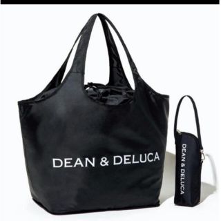 ディーンアンドデルーカ(DEAN & DELUCA)のDEAN & DELUCA レジかごバッグ エコバッグ 雑誌 付録 black(エコバッグ)