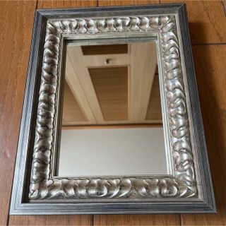 《未使用品》アンティーク調　鏡&写真立て　♪(壁掛けミラー)