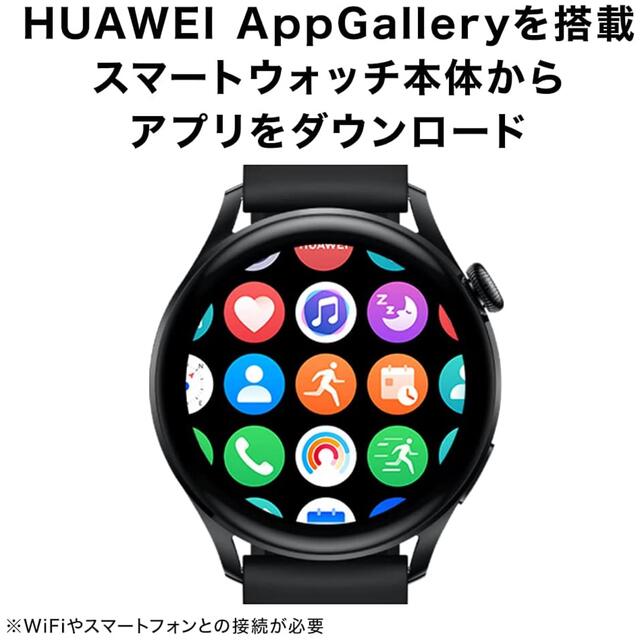 HUAWEI WATCH 3 Sport model eSIM グローバル版 メンズの時計(腕時計(デジタル))の商品写真