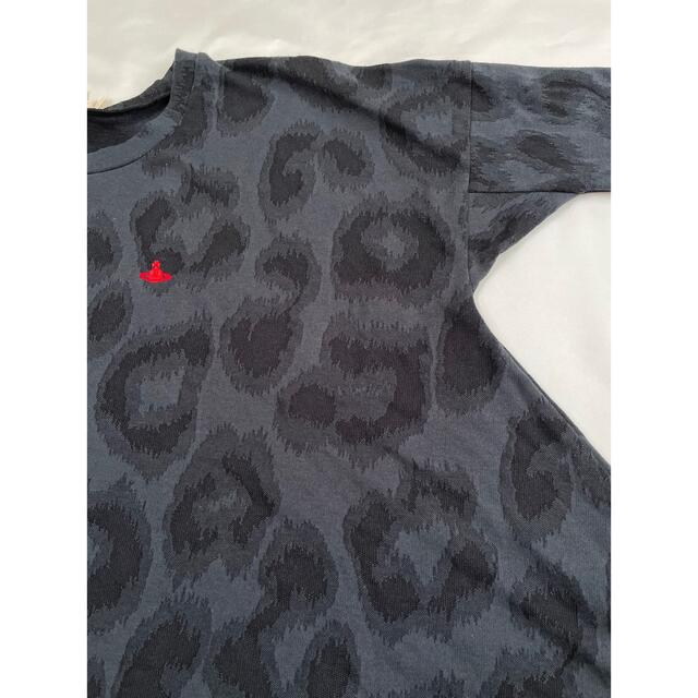 Vivienne Westwood(ヴィヴィアンウエストウッド)のVivienne Westwood RED LABL CHOICE黒豹柄Tシャツ レディースのトップス(Tシャツ(長袖/七分))の商品写真