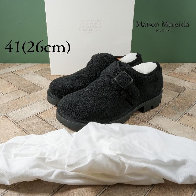 SALE セール新品 ドレスシューズ 41 モンクストラップ Maison Margiela ...