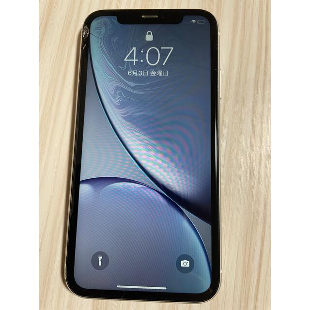 iPhone XR ホワイト 64GB simフリー　