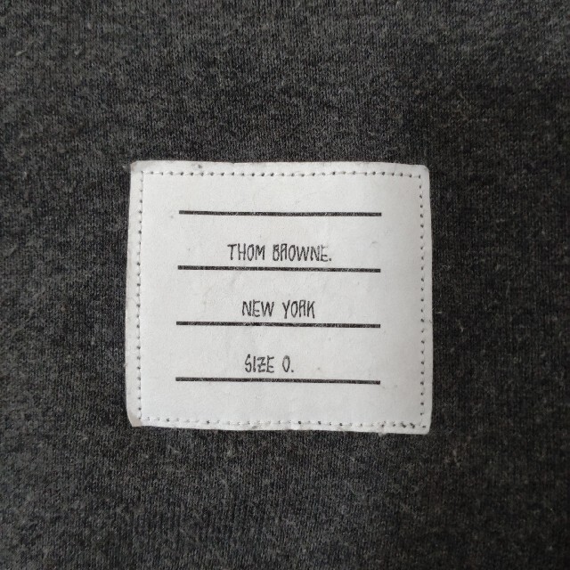 THOM BROWNE(トムブラウン)のトム・ブラウン　スウェットシャツ　size0 メンズのトップス(スウェット)の商品写真