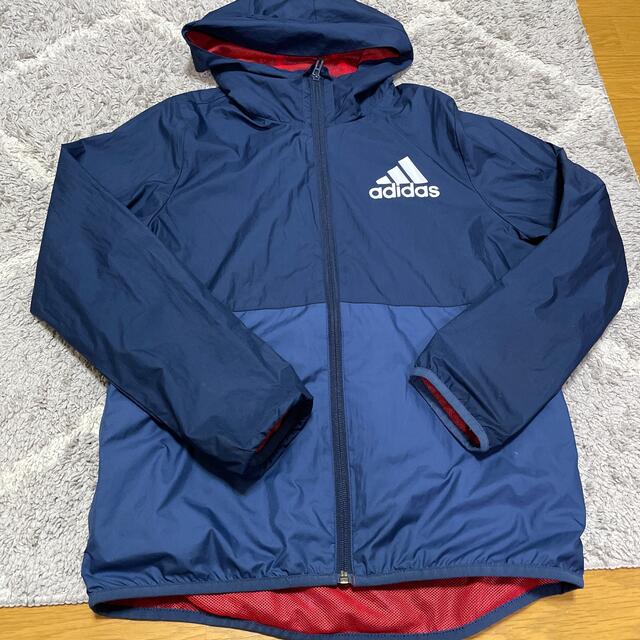 adidas(アディダス)のadidas ウィンドブレーカー150㌢ キッズ/ベビー/マタニティのキッズ服男の子用(90cm~)(ジャケット/上着)の商品写真