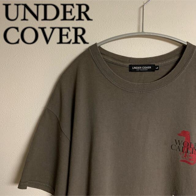UNDERCOVER(アンダーカバー)の【希少】UNDERCOVER アンダーカバー　ロゴ　Tシャツ　19aw  狼煙 メンズのトップス(Tシャツ/カットソー(半袖/袖なし))の商品写真