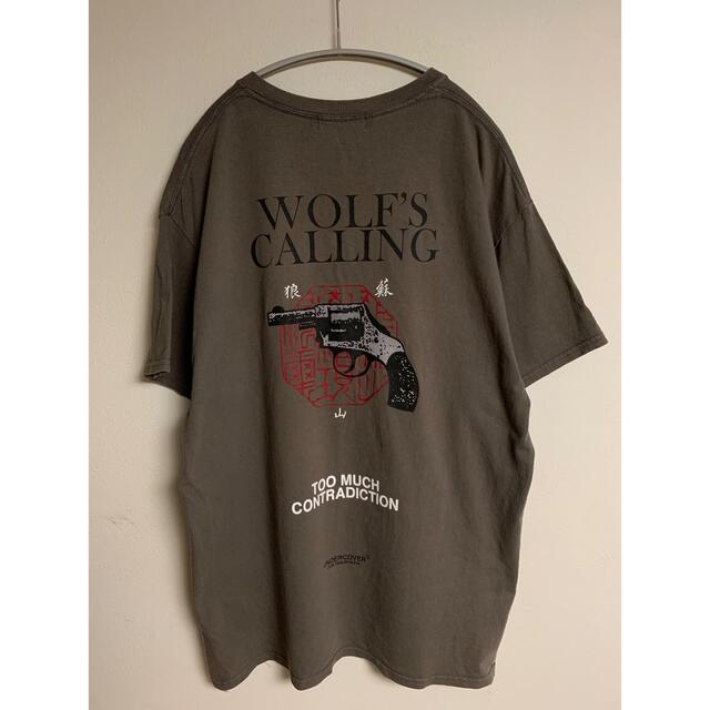UNDERCOVER(アンダーカバー)の【希少】UNDERCOVER アンダーカバー　ロゴ　Tシャツ　19aw  狼煙 メンズのトップス(Tシャツ/カットソー(半袖/袖なし))の商品写真