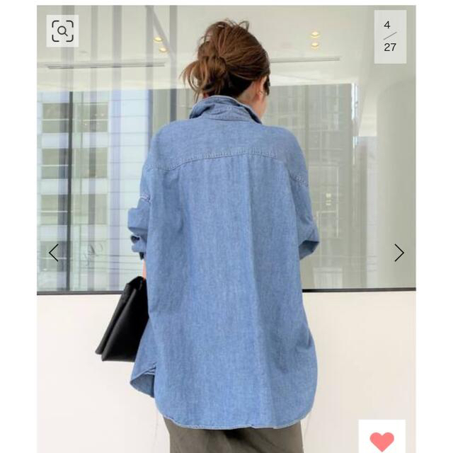 L'Appartement DEUXIEME CLASSE(アパルトモンドゥーズィエムクラス)の 【REMI RELIEF/レミレリーフ】Chambray シャツ レディースのトップス(シャツ/ブラウス(長袖/七分))の商品写真