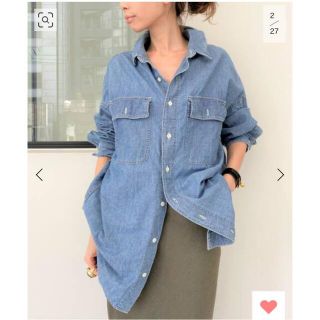 アパルトモンドゥーズィエムクラス(L'Appartement DEUXIEME CLASSE)の 【REMI RELIEF/レミレリーフ】Chambray シャツ(シャツ/ブラウス(長袖/七分))