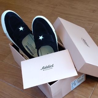 【送料無料・ONE STAR LOAFER  】NAVY 24.0cm(スニーカー)