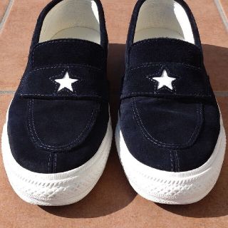 幅広type 【送料無料・ONE STAR LOAFER 】NAVY 24.0cm | www.tegdarco.com