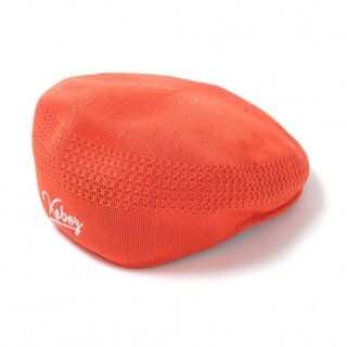 【※新品同様】KEBOZ ケボズ　ハンチング　帽子　男女兼用　オレンジ　完売品(ハンチング/ベレー帽)