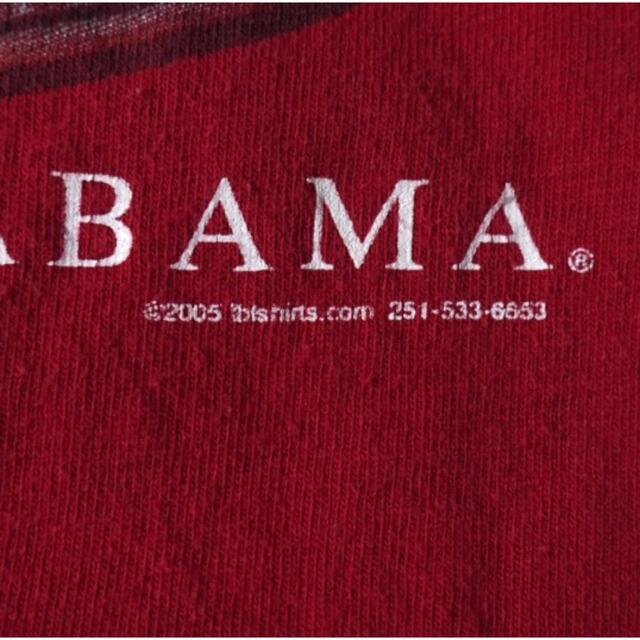 GILDAN(ギルタン)のALABAMA アラバマ大学 NFL tシャツ 2005 レッド メンズのトップス(Tシャツ/カットソー(半袖/袖なし))の商品写真