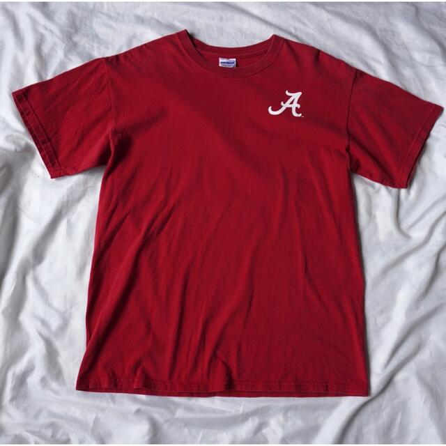 GILDAN(ギルタン)のALABAMA アラバマ大学 NFL tシャツ 2005 レッド メンズのトップス(Tシャツ/カットソー(半袖/袖なし))の商品写真