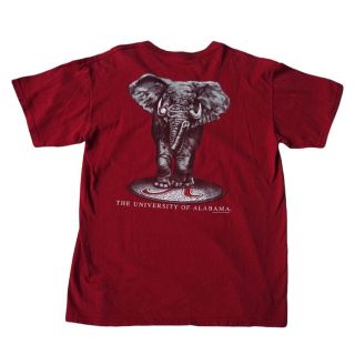 ギルタン(GILDAN)のALABAMA アラバマ大学 NFL tシャツ 2005 レッド(Tシャツ/カットソー(半袖/袖なし))