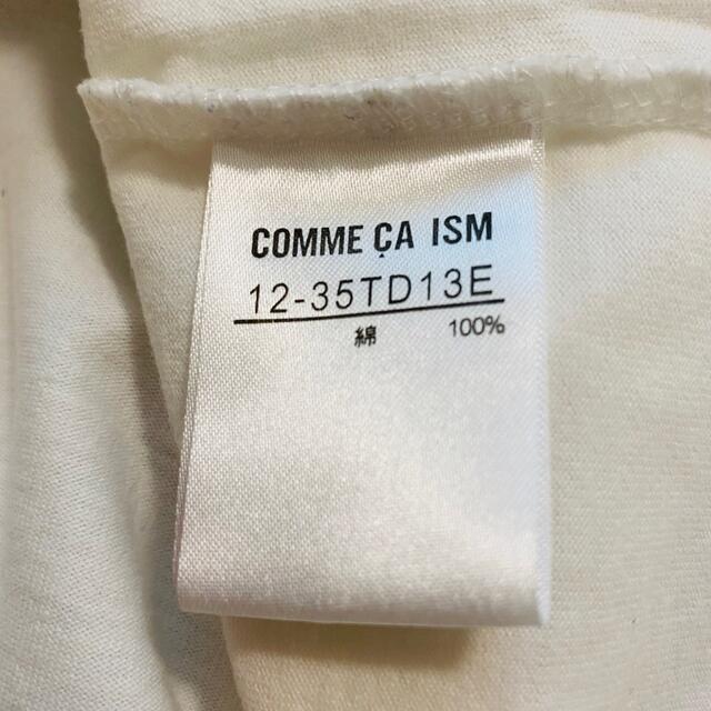 COMME CA ISM(コムサイズム)のCOMME CA ISM コムサイズム Tシャツ リボン レディースのトップス(Tシャツ(半袖/袖なし))の商品写真