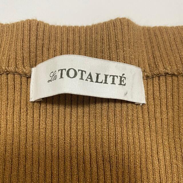 La TOTALITE(ラトータリテ)の【美品】La totalite ラトータリテ　ニット　レディース　フリーサイズ レディースのトップス(ニット/セーター)の商品写真