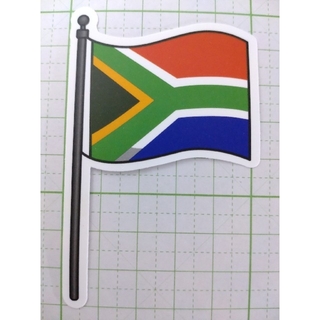 346 南アフリカ共和国 国旗 防水ステッカーの通販 By Gunners800 S Shop ラクマ